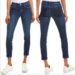 NWT CURRENT/ELLIOTT The Stiletto in Canal wash denim cropped 25 new with tags